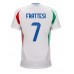 Maillot de foot Italie Davide Frattesi #7 Extérieur vêtements Europe 2024 Manches Courtes